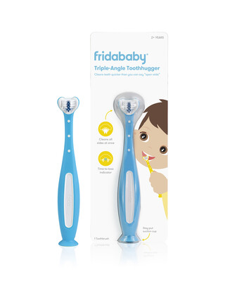 Frida Baby - SmileFrida ToothHugger Kids Toothbrush - Blue
